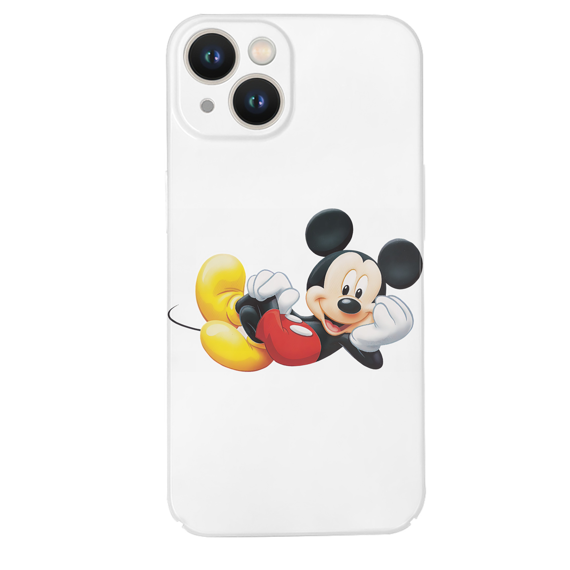 （画像用） ミッキーマウス Mickey Mouse 【iPhone 14シリーズ対応】ハードケース